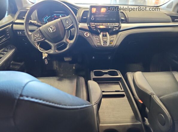 5FNRL6H79MB028468 2021 HONDA ODYSSEY Gray Vista del salpicadero