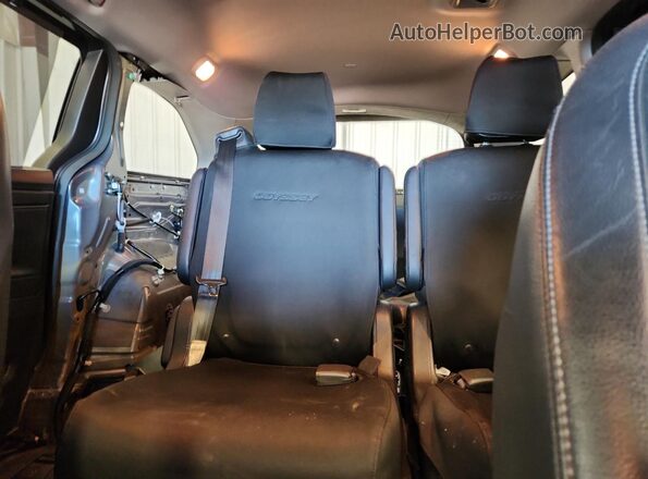 5FNRL6H79MB028468 2021 HONDA ODYSSEY Gray Vista de los asientos traseros