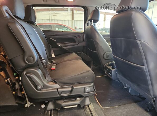 5FNRL6H79MB028468 2021 HONDA ODYSSEY Gray Vista interior trasera