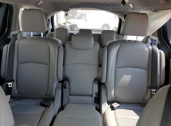 5FNRL6H7XLB006512 2020 HONDA ODYSSEY Silver Rear seats view