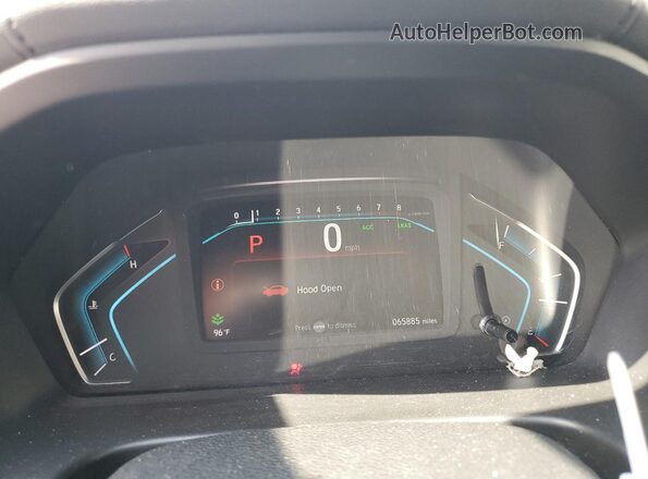 5FNRL6H7XLB006512 2020 HONDA ODYSSEY Silver Instrument cluster view