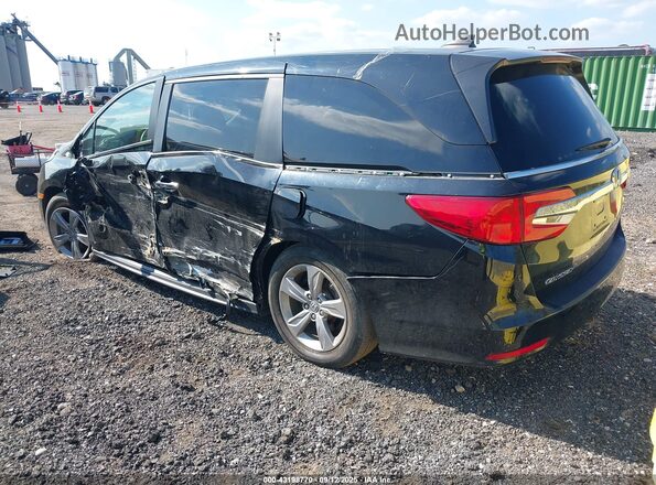 5FNRL6H7XLB027649 2020 HONDA ODYSSEY Black Задня ліва чверть