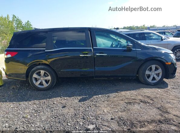 5FNRL6H7XLB027649 2020 HONDA ODYSSEY Black Вид задньої частини салону