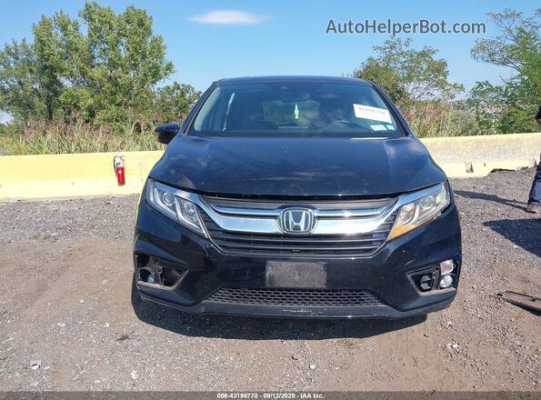 5FNRL6H7XLB027649 2020 HONDA ODYSSEY Black Вид щитка приладів