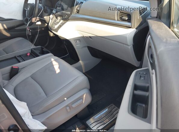 5FNRL6H7XLB044662 2020 HONDA ODYSSEY Gray Вид салону спереду