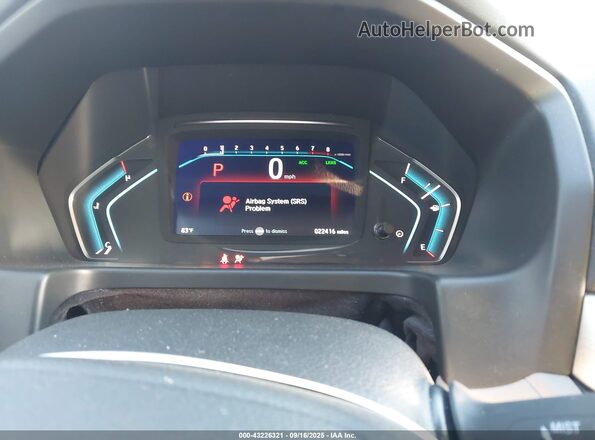 5FNRL6H7XLB044662 2020 HONDA ODYSSEY Gray Вид задніх сидінь