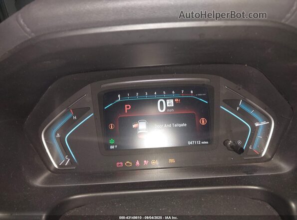 5FNRL6H80MB021479 2021 HONDA ODYSSEY Gray უკანა სავარძლების ხედი