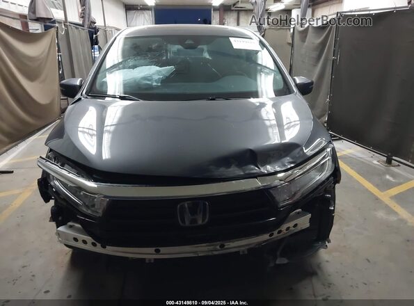 5FNRL6H80MB021479 2021 HONDA ODYSSEY Gray უკანა სალონის ხედი