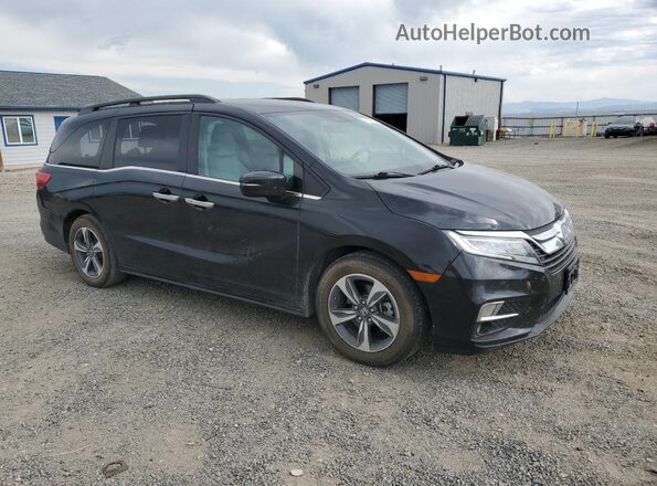 5FNRL6H82JB001553 2018 HONDA ODYSSEY Black 
