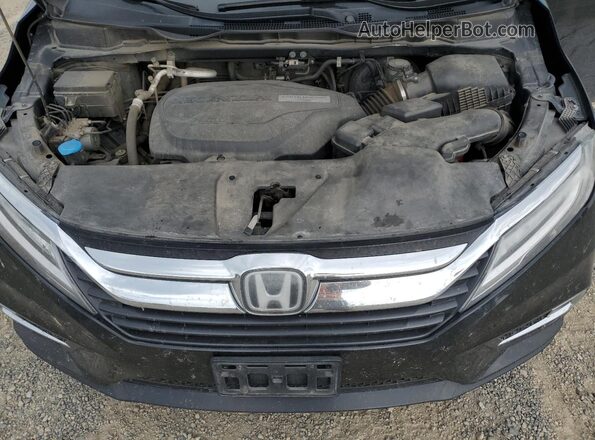 5FNRL6H82JB001553 2018 HONDA ODYSSEY Black 