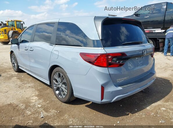 5FNRL6H82SB002011 2025 HONDA ODYSSEY Blue Trasero izquierdo