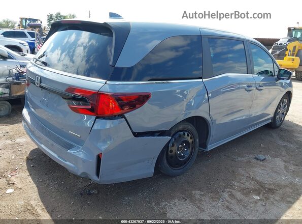 5FNRL6H82SB002011 2025 HONDA ODYSSEY Blue Trasero derecho
