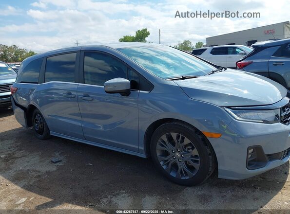 5FNRL6H82SB002011 2025 HONDA ODYSSEY Blue Vista interior trasera