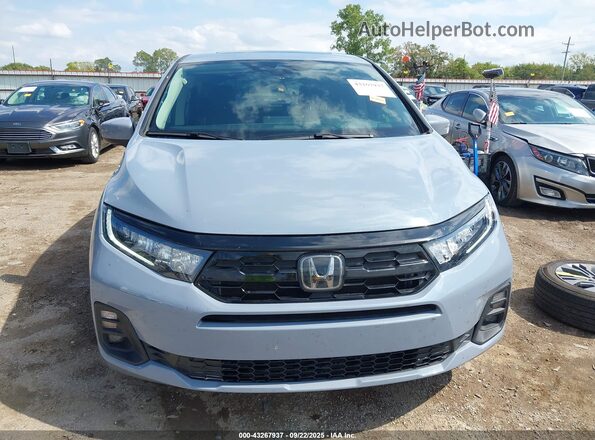 5FNRL6H82SB002011 2025 HONDA ODYSSEY Blue Vista del cuadro de instrumentos