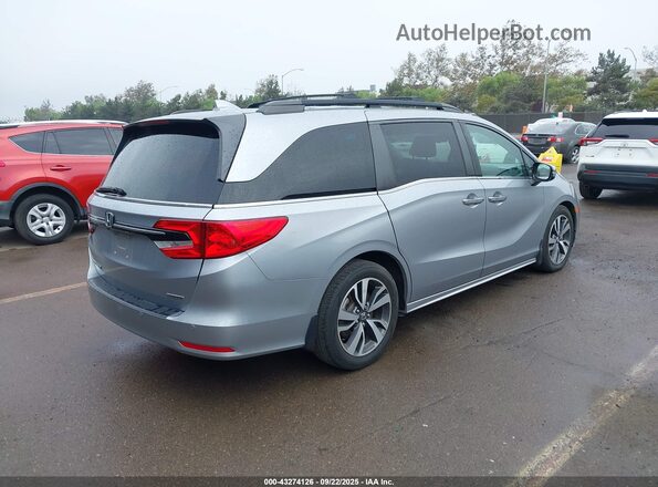 5FNRL6H84MB039466 2021 HONDA ODYSSEY Gray Tył prawy