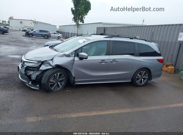 5FNRL6H84MB039466 2021 HONDA ODYSSEY Gray Widok wnętrza 360 stopni
