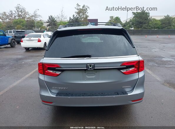 5FNRL6H84MB039466 2021 HONDA ODYSSEY Gray 