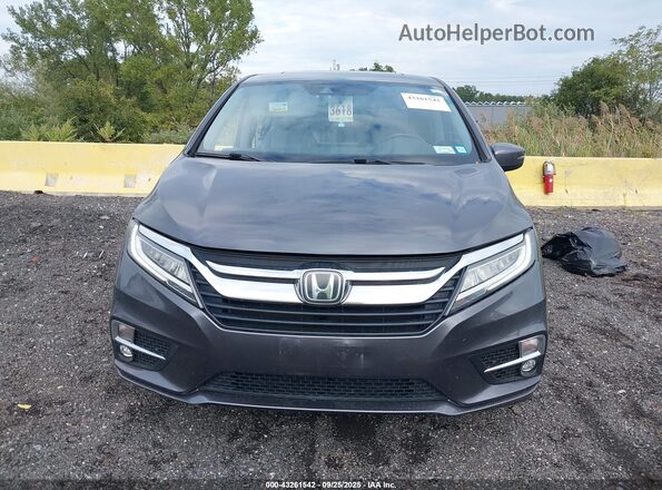 5FNRL6H87LB015158 2020 HONDA ODYSSEY Gray Widok zestawu wskaźników