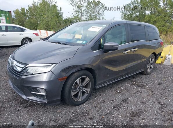5FNRL6H87LB015158 2020 HONDA ODYSSEY Gray Przód lewy