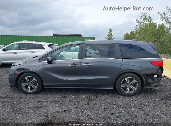 5FNRL6H87LB015158 2020 HONDA ODYSSEY Gray Widok wnętrza 360 stopni