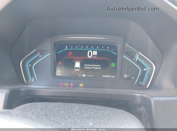 5FNRL6H90NB012422 2022 HONDA ODYSSEY White Вид задніх сидінь