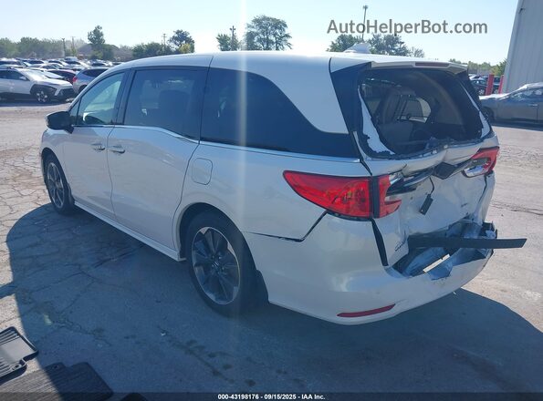 5FNRL6H90NB012422 2022 HONDA ODYSSEY White Задня ліва чверть