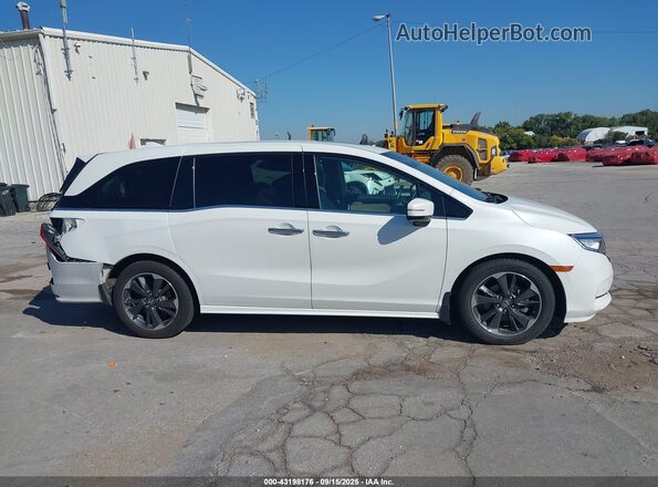 5FNRL6H90NB012422 2022 HONDA ODYSSEY White Вид задньої частини салону