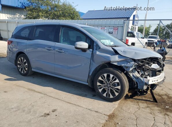 5FNRL6H91SB062886 2025 HONDA ODYSSEY Синий Передняя правая четверть