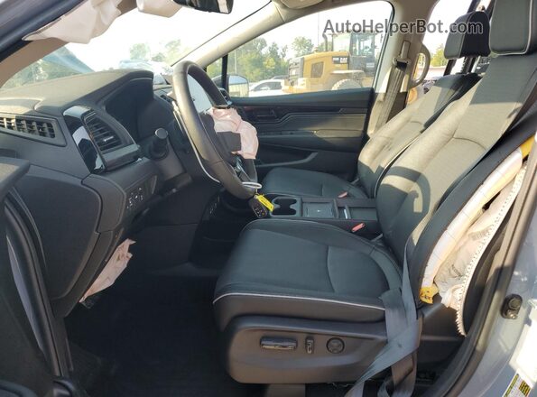 5FNRL6H91SB062886 2025 HONDA ODYSSEY Синий Вид салона спереди