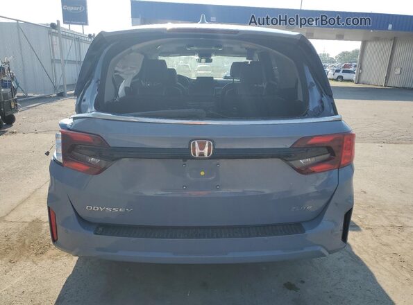 5FNRL6H91SB062886 2025 HONDA ODYSSEY Синий Вид сзади