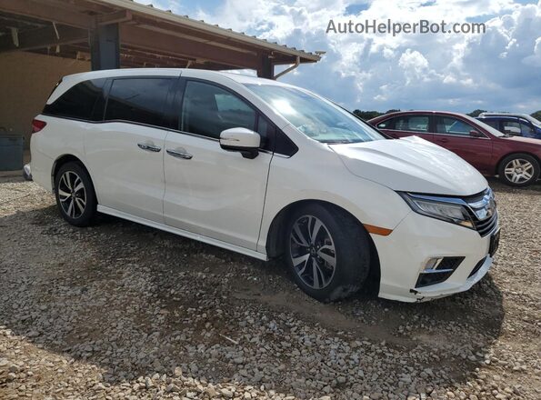 5FNRL6H94JB104725 2018 HONDA ODYSSEY White 