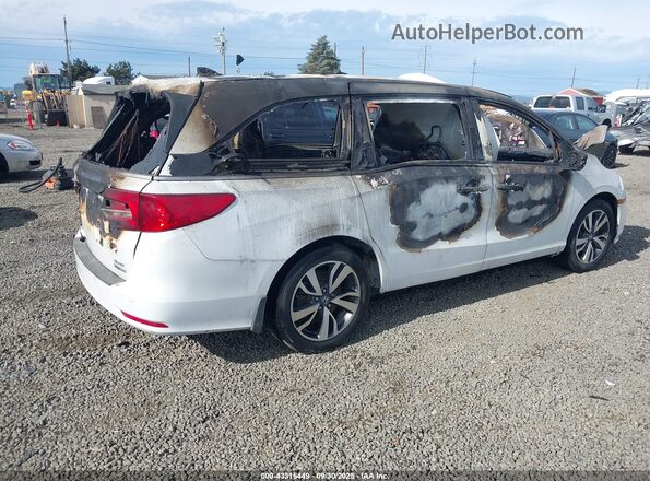 5FNRL6H95LB027737 2020 HONDA ODYSSEY White Հետևի աջ