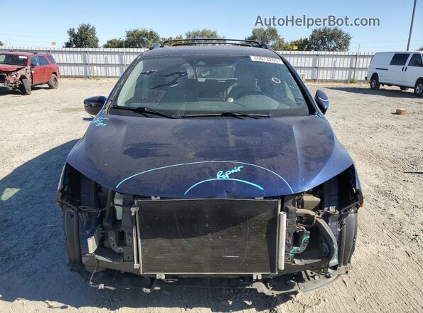 5FNRL6H98JB039782 2018 HONDA ODYSSEY Синий 