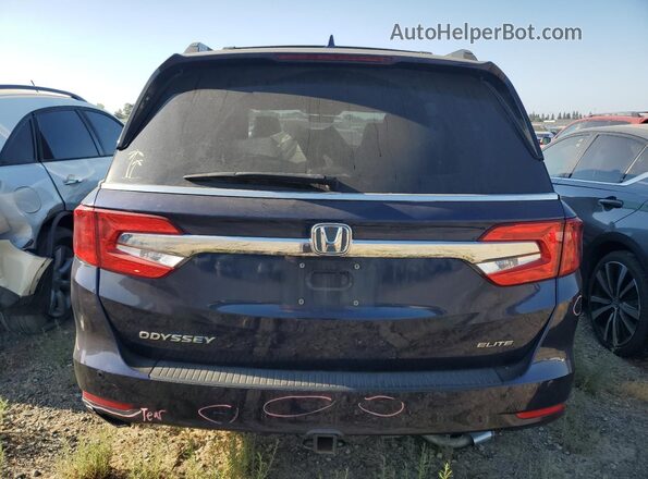 5FNRL6H98JB039782 2018 HONDA ODYSSEY Синий 