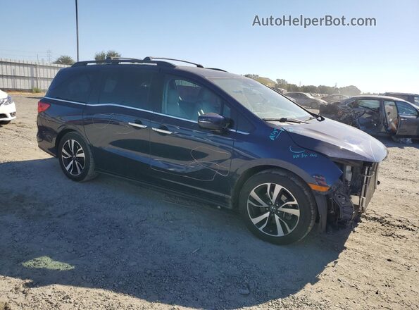 5FNRL6H98JB039782 2018 HONDA ODYSSEY Синий 