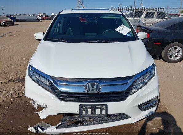 5FNRL6H9XLB028088 2020 HONDA ODYSSEY White Widok zestawu wskaźników