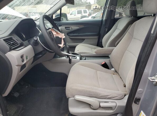 5FNYF5H15JB027337 2018 HONDA PILOT Silver 
