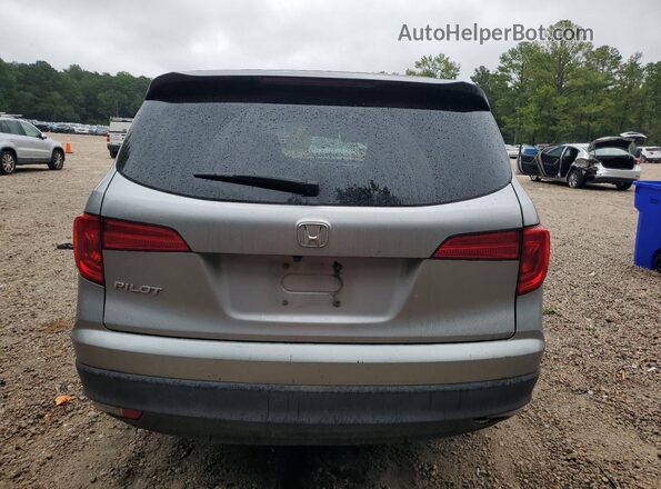 5FNYF5H15JB027337 2018 HONDA PILOT Silver 