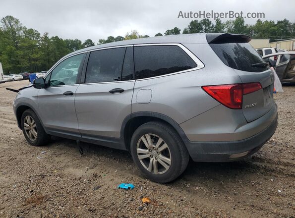 5FNYF5H15JB027337 2018 HONDA PILOT Silver 
