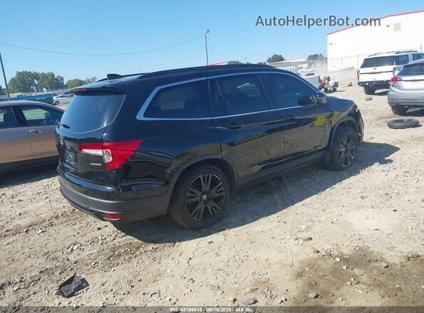 5FNYF5H21MB042155 2021 HONDA PILOT Black Задня права чверть