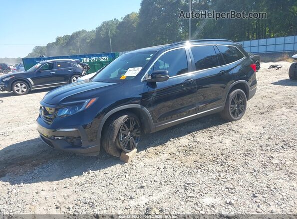 5FNYF5H21MB042155 2021 HONDA PILOT Black Передня ліва чверть