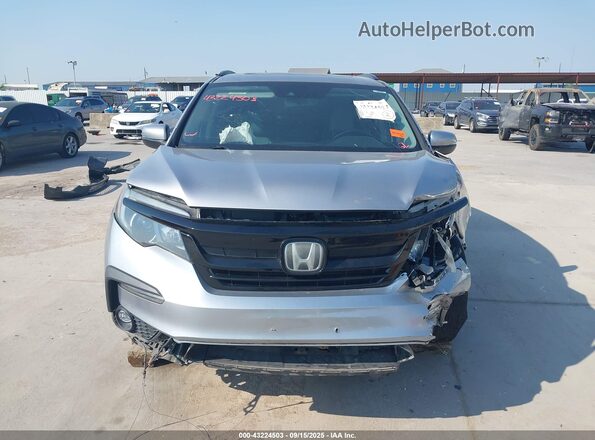 5FNYF5H24MB018660 2021 HONDA PILOT Gray Widok zestawu wskaźników
