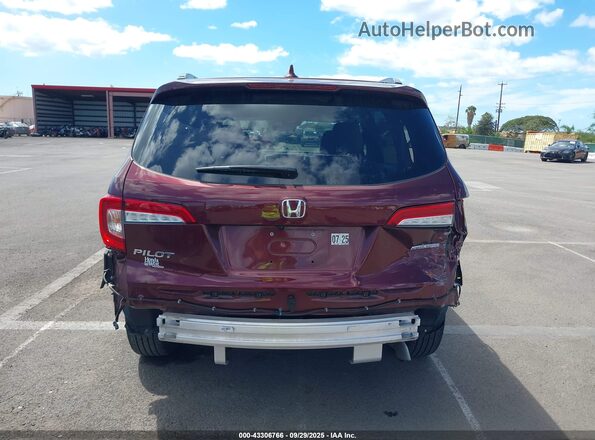 5FNYF5H25NB011038 2022 HONDA PILOT Maroon 