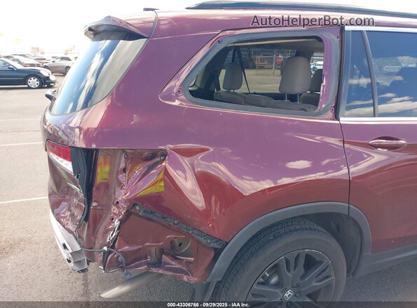 5FNYF5H25NB011038 2022 HONDA PILOT Maroon 