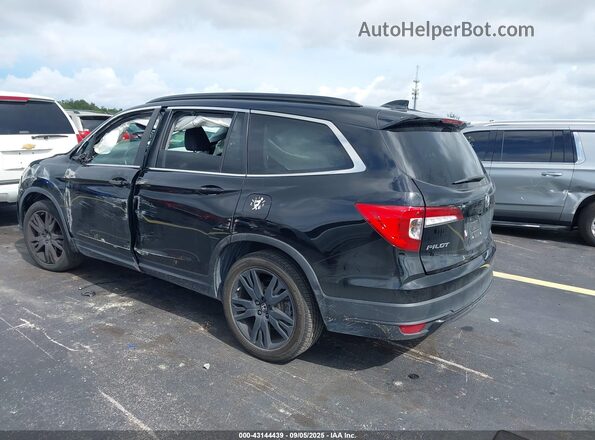 5FNYF5H25NB011699 2022 HONDA PILOT Черный Задняя левая четверть