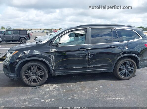 5FNYF5H25NB011699 2022 HONDA PILOT Черный Вид спереди