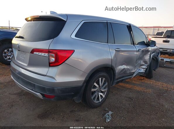 5FNYF5H37MB022288 2021 HONDA PILOT Silver Задня права чверть