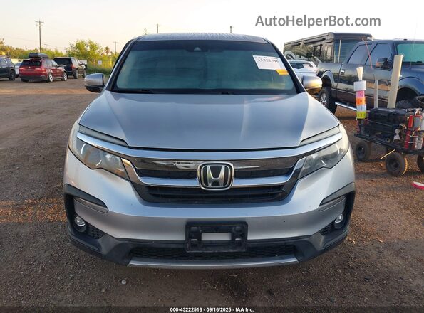 5FNYF5H37MB022288 2021 HONDA PILOT Silver Вид панелі приладів