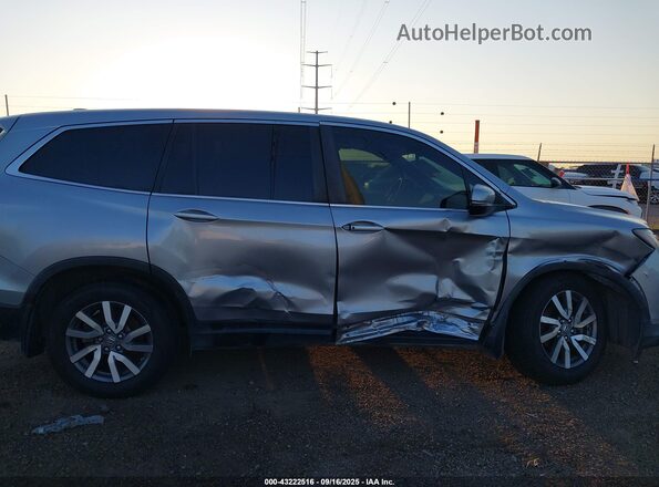 5FNYF5H37MB022288 2021 HONDA PILOT Silver Вид щитка приладів