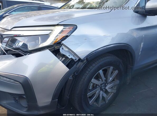 5FNYF5H38LB010438 2020 HONDA PILOT Silver წინა ხედი